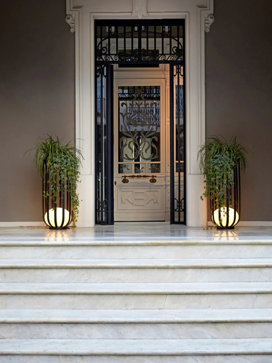 Bols Outdoor Wall Light for Patio by AUVIELIGHT
