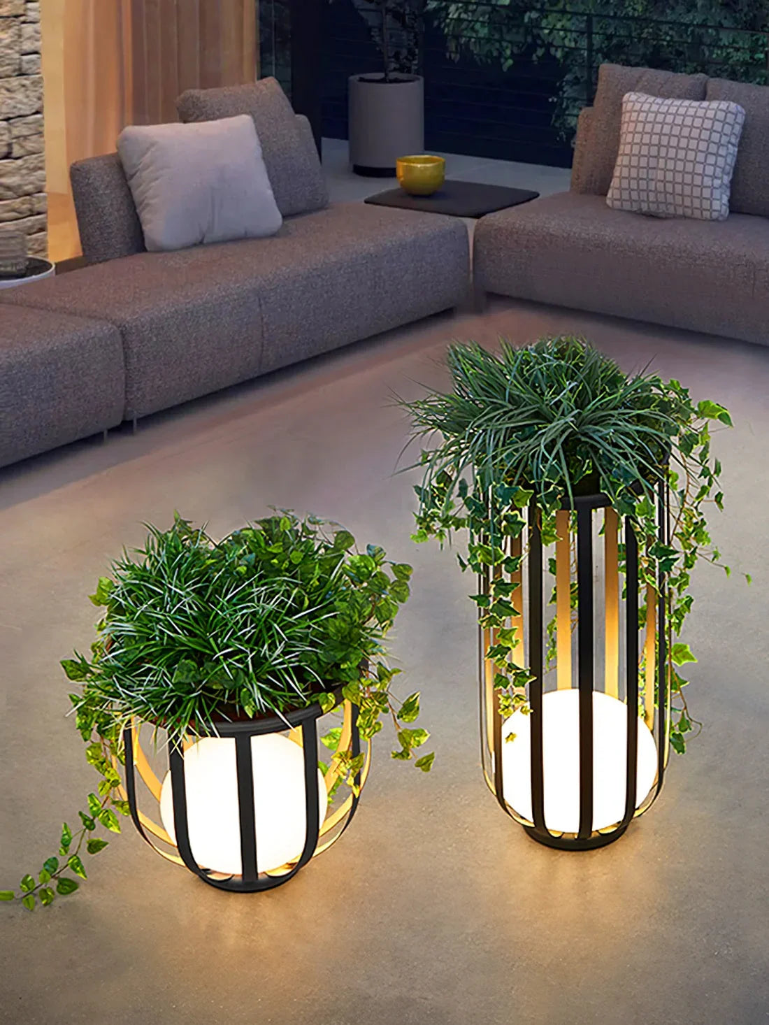 Bols Outdoor Wall Light for Patio by AUVIELIGHT