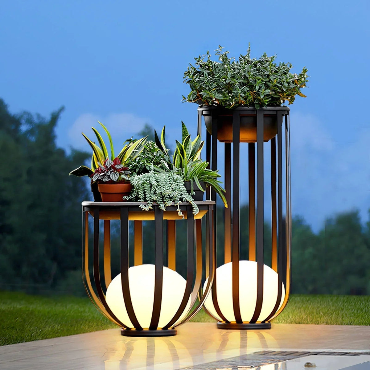 Bols Outdoor Wall Light for Patio by AUVIELIGHT