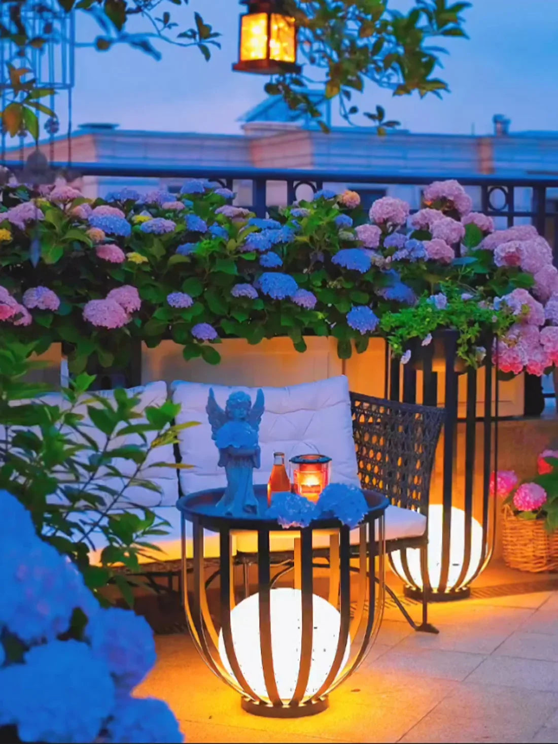 Bols Outdoor Wall Light for Patio by AUVIELIGHT