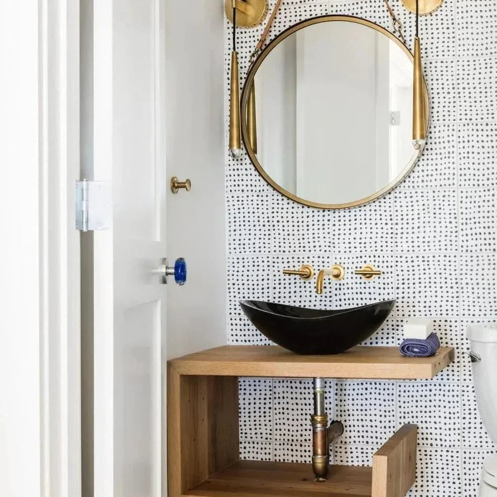 Spinal Tube Wall Light in brass for Hallway by AUVIELIGHT