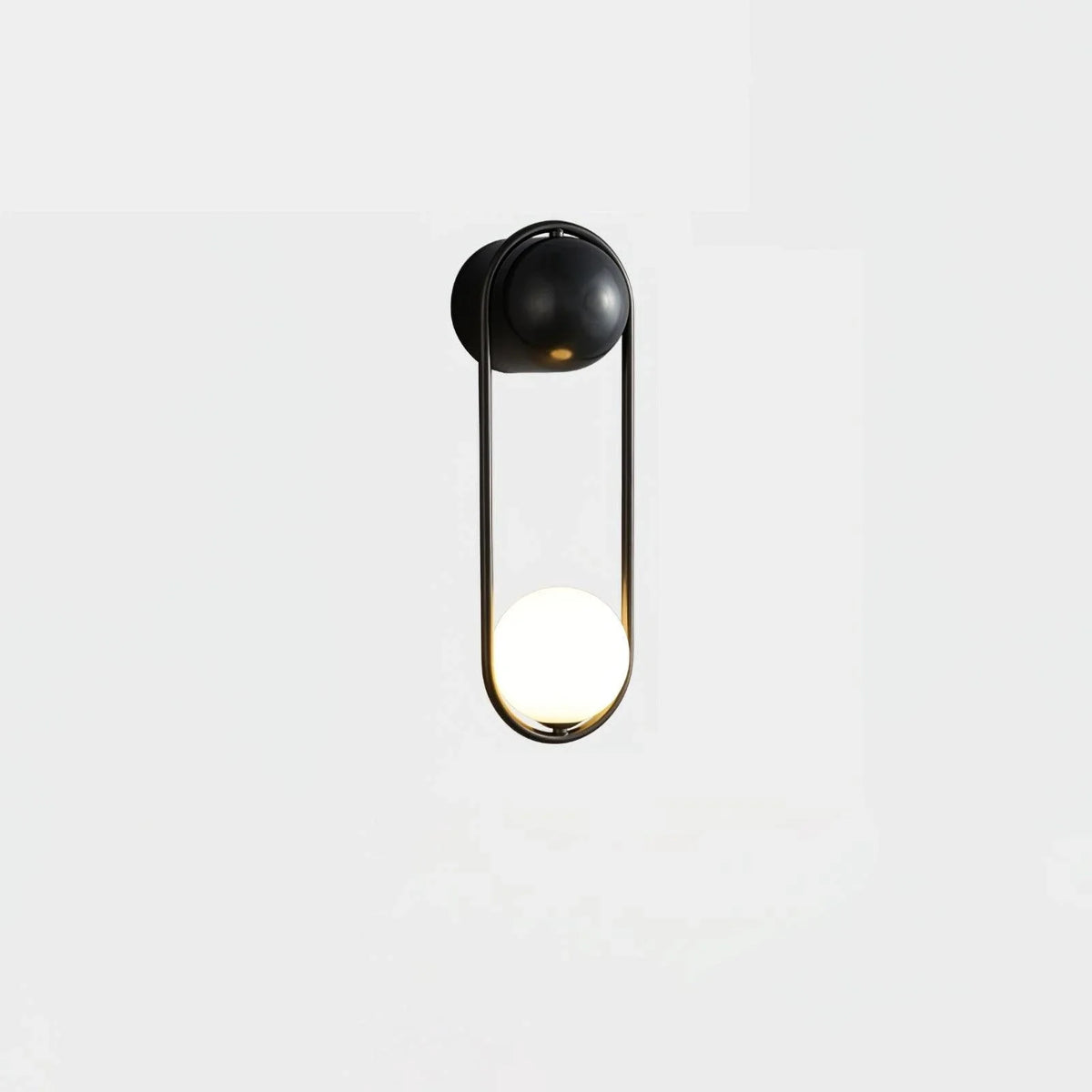 Orb Wall Sconce in brass for Hallway by AUVIELIGHT
