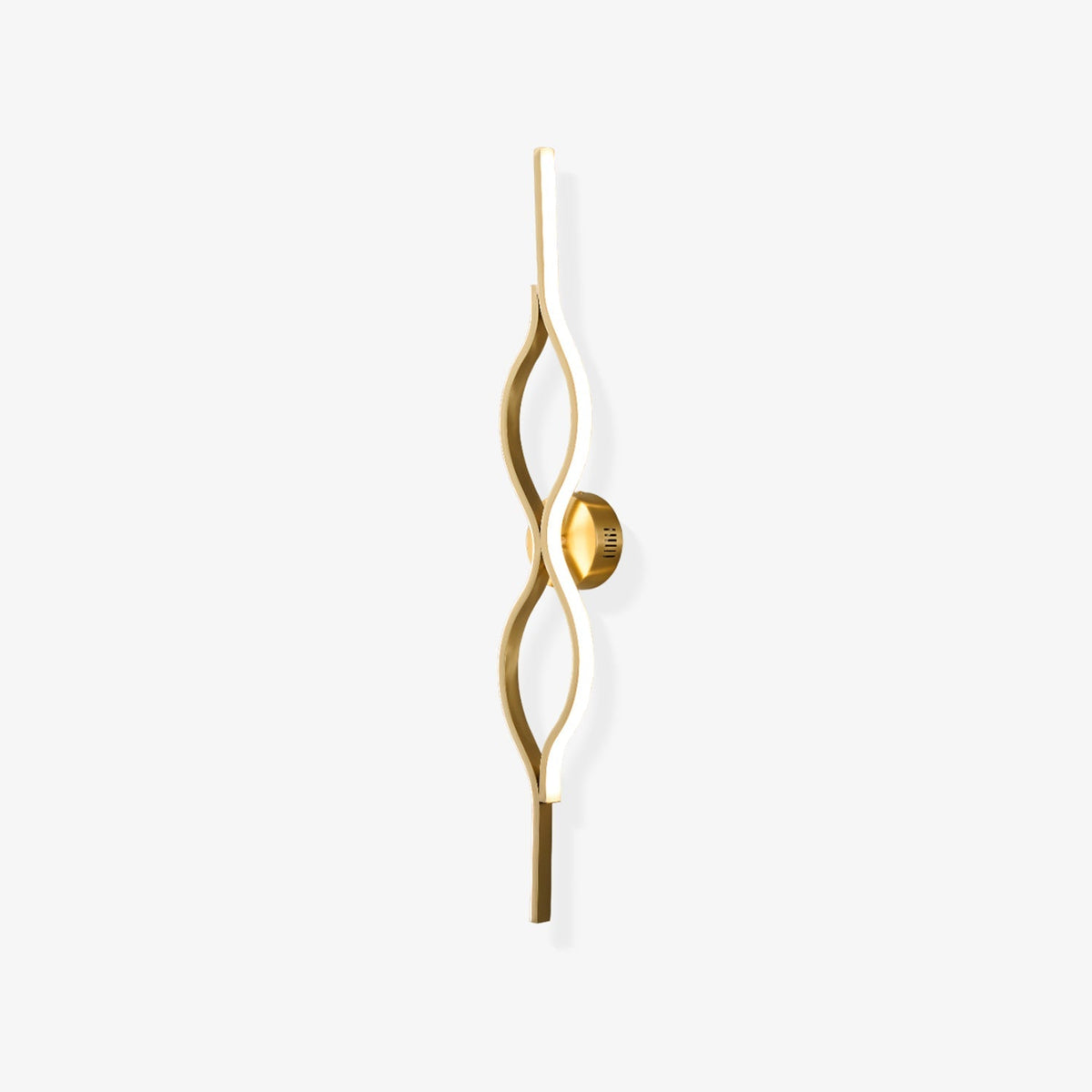 Silica Gel Linear Wall Sconce in brass for Hallway by AUVIELIGHT