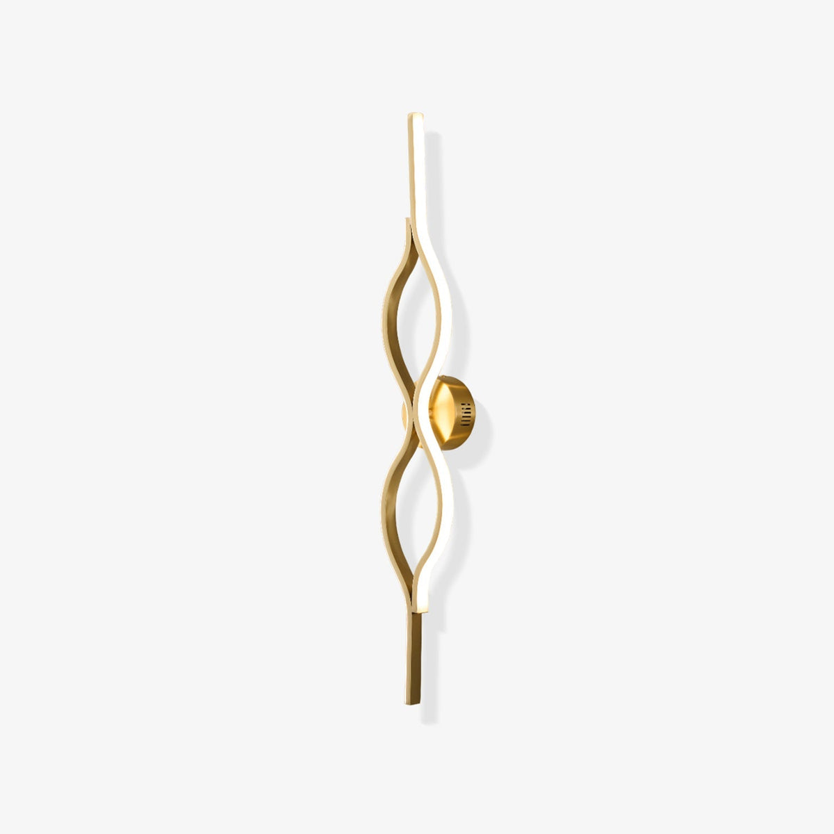 Silica Gel Linear Wall Sconce in brass for Hallway by AUVIELIGHT