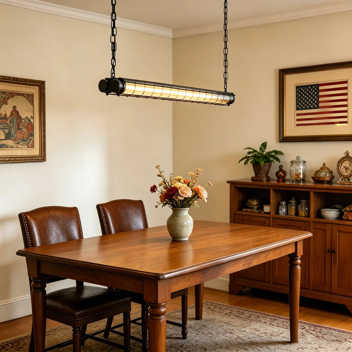 Cage Pendant Light for Kitchen Island by AUVIELIGHT