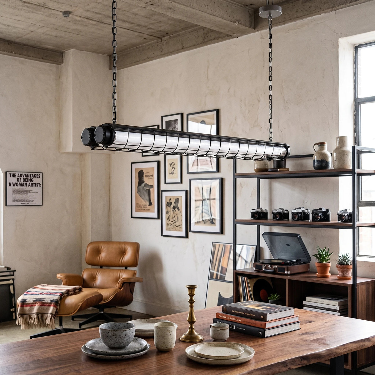 Cage Pendant Light for Kitchen Island by AUVIELIGHT