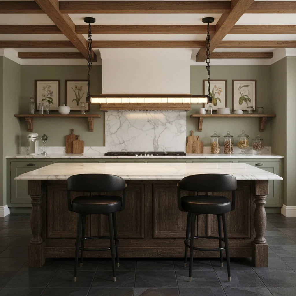 Cage Pendant Light for Kitchen Island by AUVIELIGHT