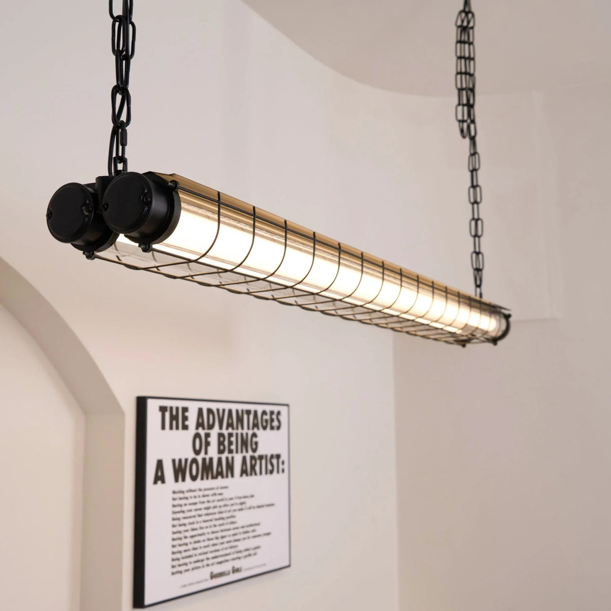 Cage Pendant Light for Kitchen Island by AUVIELIGHT
