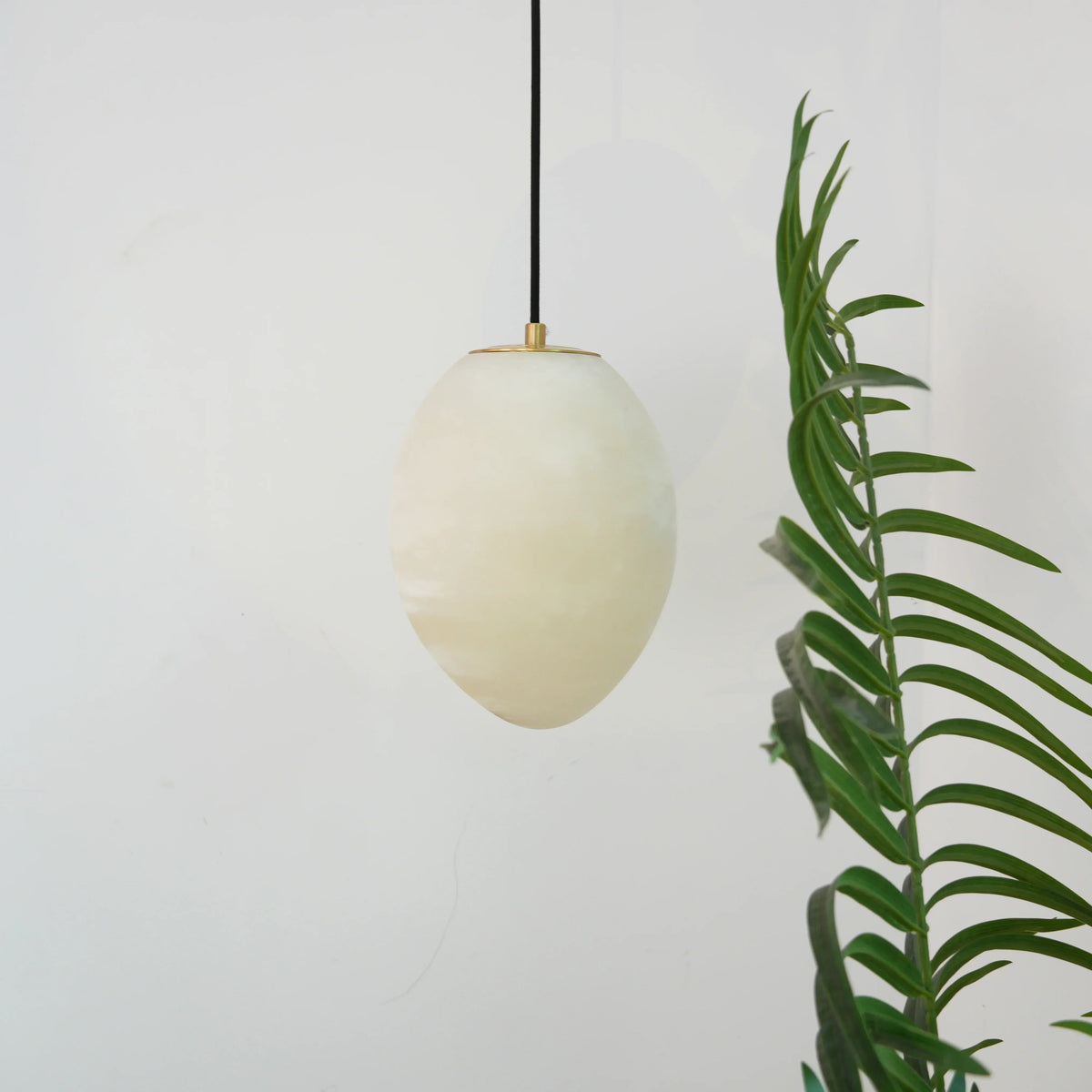 Galet Pendant Light in alabaster for Kitchen Island by AUVIELIGHT
