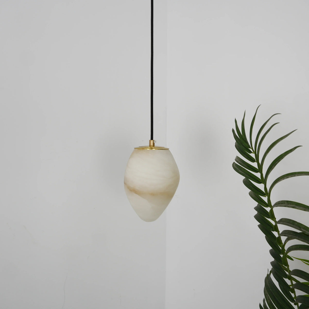 Galet Pendant Light in alabaster for Kitchen Island by AUVIELIGHT