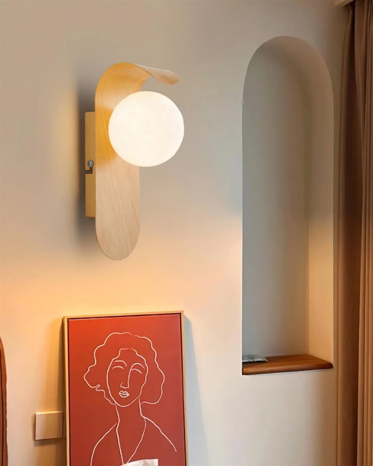 Carlyle Wall Light for Hallway by AUVIELIGHT