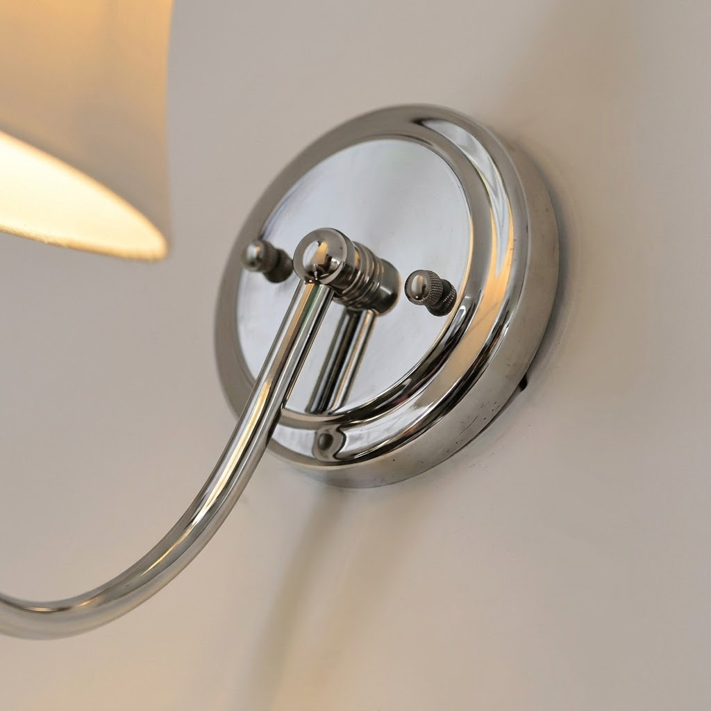 Celeste Pleated Wall Sconce for Hallway by AUVIELIGHT
