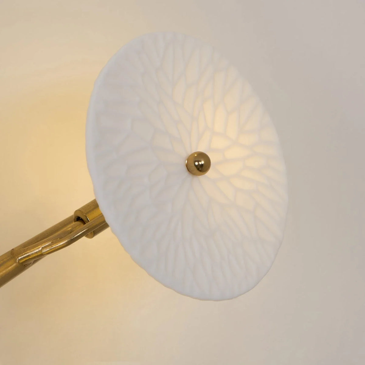 Petal Cluster Wall Sconce in ceramic for Hallway by AUVIELIGHT