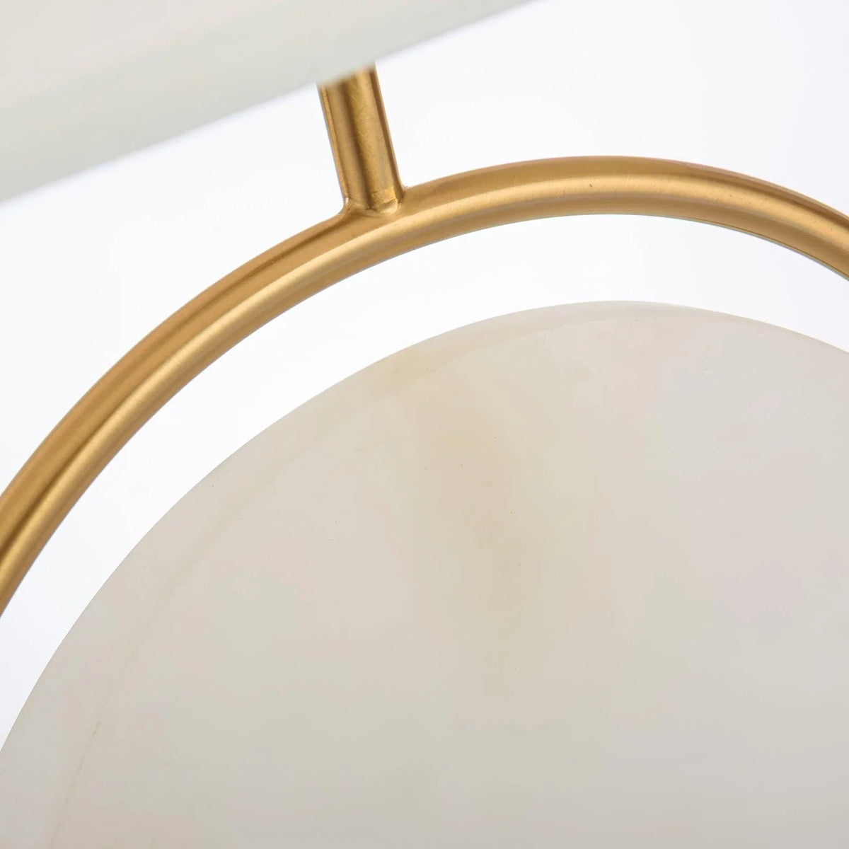 Chloe Table Lamp in alabaster for Living Room by AUVIELIGHT