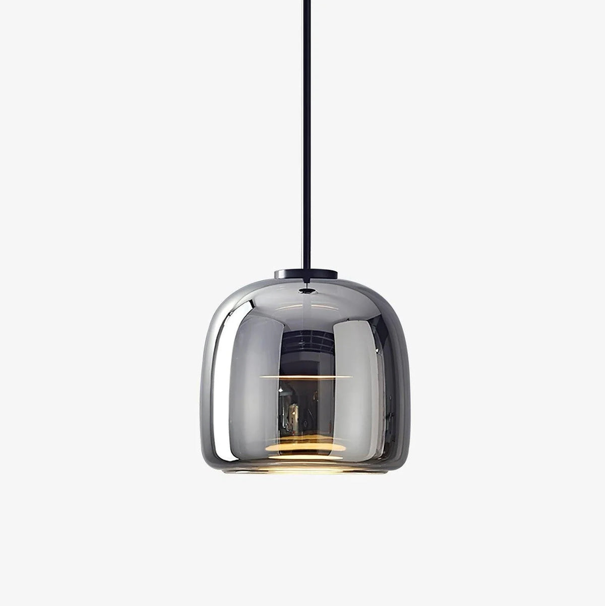 Sphere Pendant Light in chrome for Kitchen Island by AUVIELIGHT