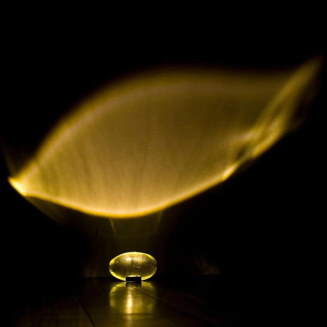 Pebble Table Lamp in crystal for Living Room by AUVIELIGHT