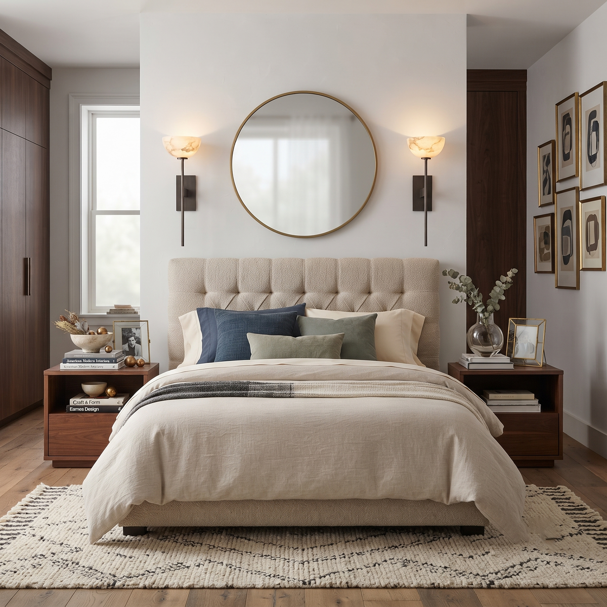 Cupa Torchiere Wall Sconce in alabaster for Hallway by AUVIELIGHT