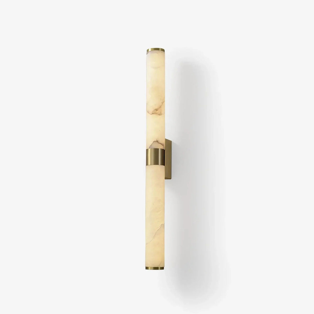 Line Cylindrical Wall Light in alabaster for Hallway by AUVIELIGHT