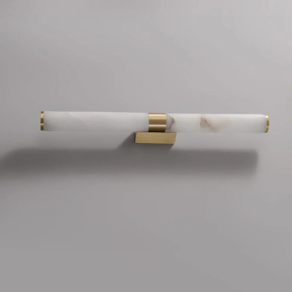 Line Cylindrical Wall Light in alabaster for Hallway by AUVIELIGHT