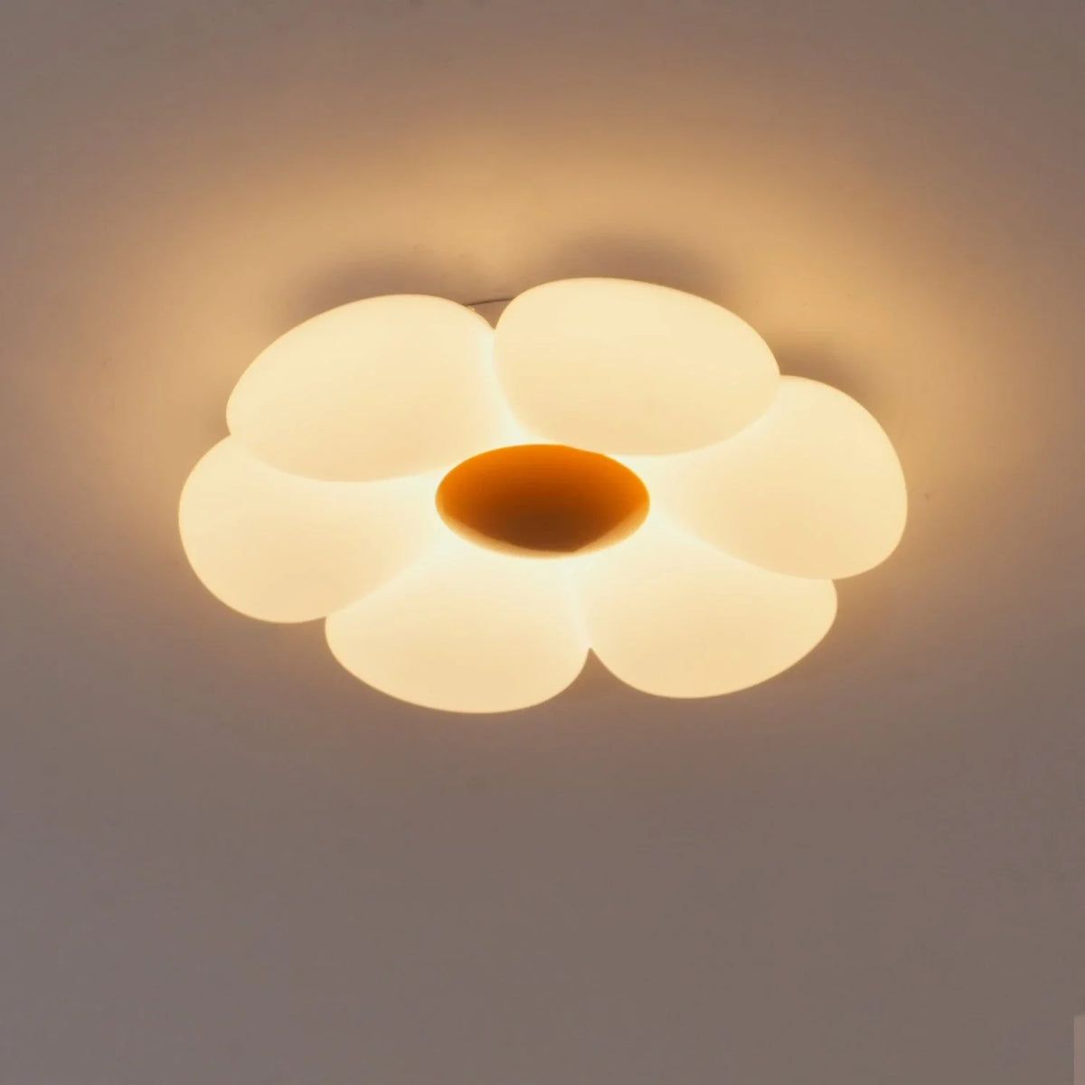 Daisy Flower Flush Mount for Low Ceilings by AUVIELIGHT