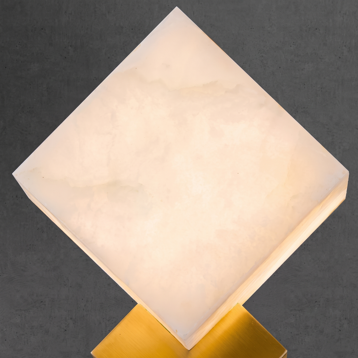 Diamond Wall Sconce in alabaster for Hallway by AUVIELIGHT