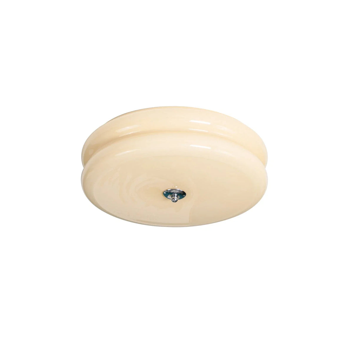 Disc Flush Mount in metal for Low Ceilings by AUVIELIGHT