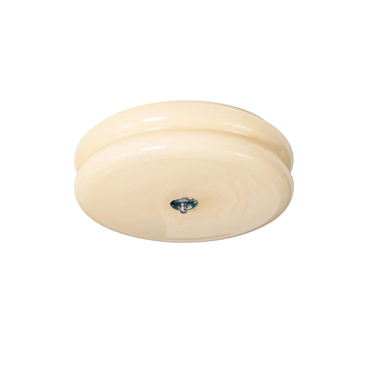Disc Flush Mount in metal for Low Ceilings by AUVIELIGHT