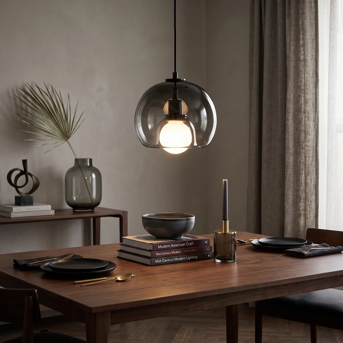 Layer Pendant Light in glass for Kitchen Island by AUVIELIGHT