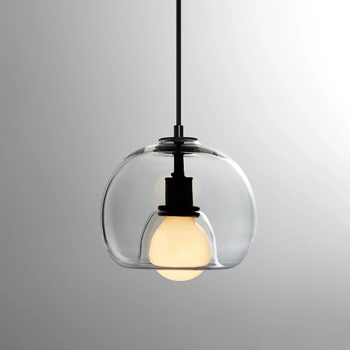 Layer Pendant Light in glass for Kitchen Island by AUVIELIGHT