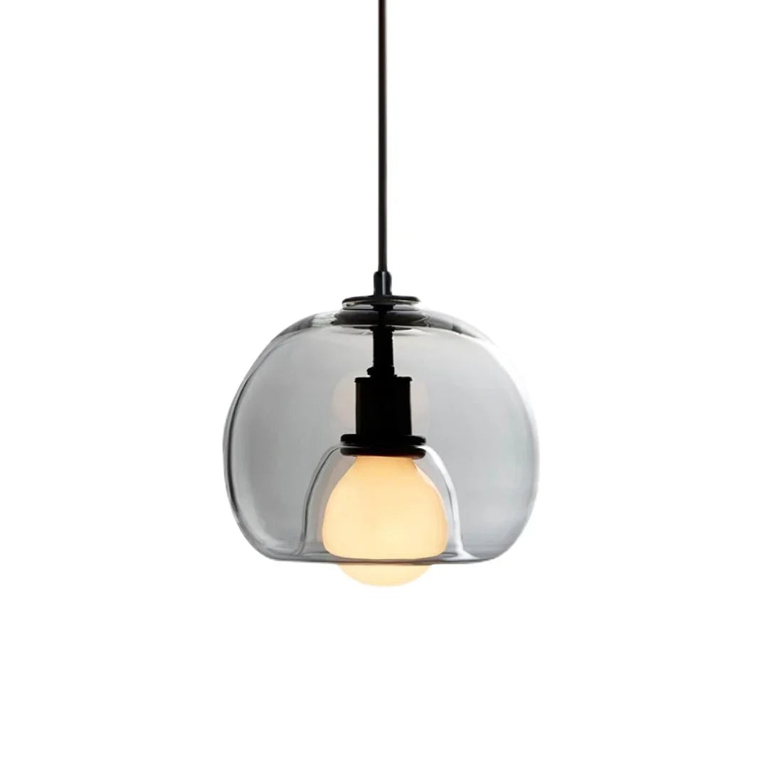 Layer Pendant Light in glass for Kitchen Island by AUVIELIGHT