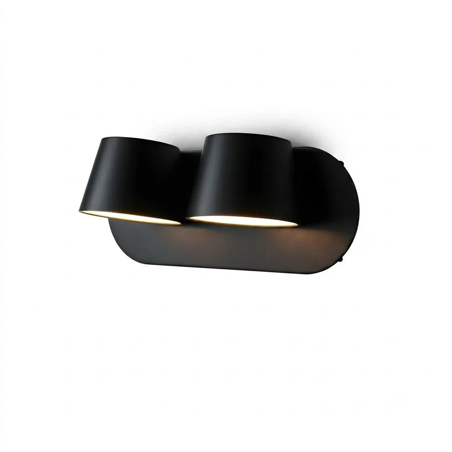 Head Dual Wall Sconce in metal for Hallway by AUVIELIGHT