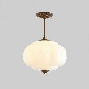 Vintage Ceiling Light in glass for Living Room by AUVIELIGHT