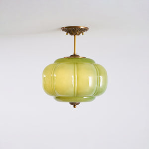 Vintage Ceiling Light in glass for Living Room by AUVIELIGHT