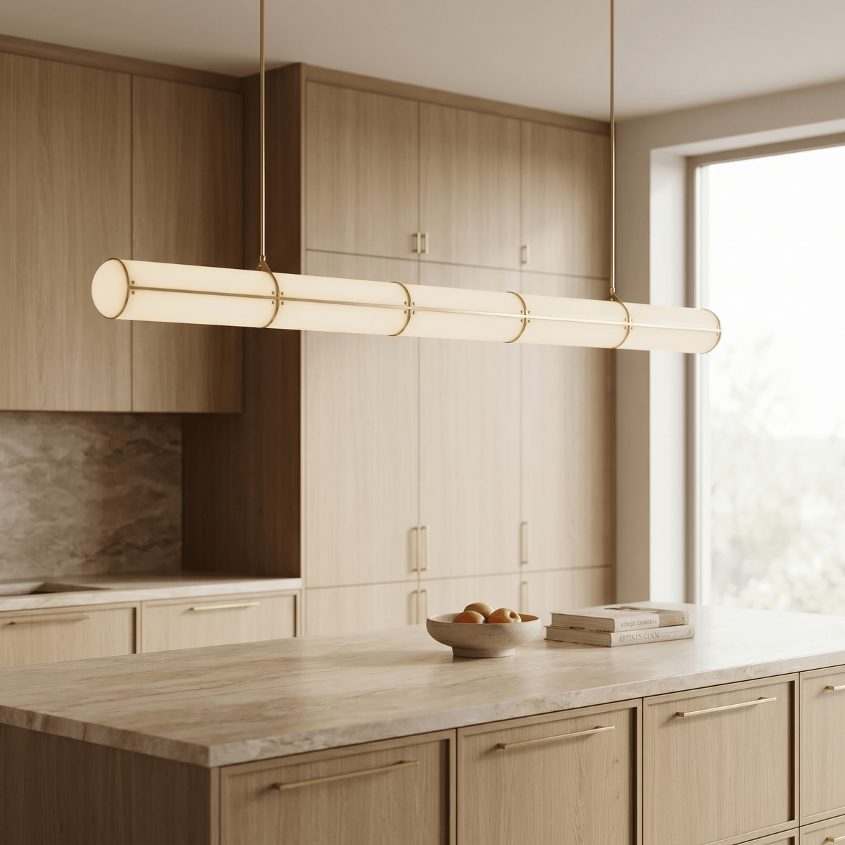 Endless Pendant Light for Kitchen Island by AUVIELIGHT