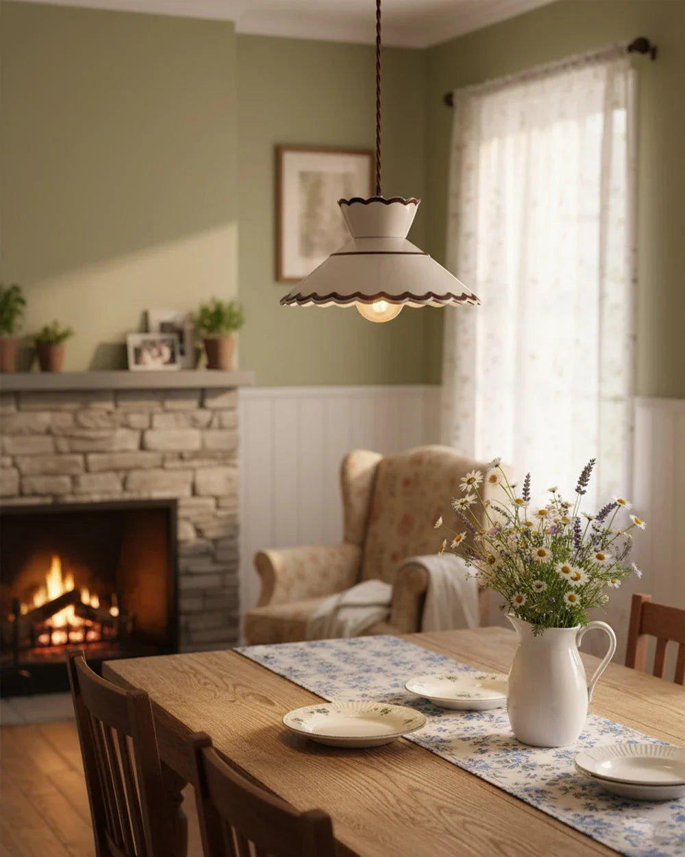 Festonia Pendant Light for Kitchen Island by AUVIELIGHT