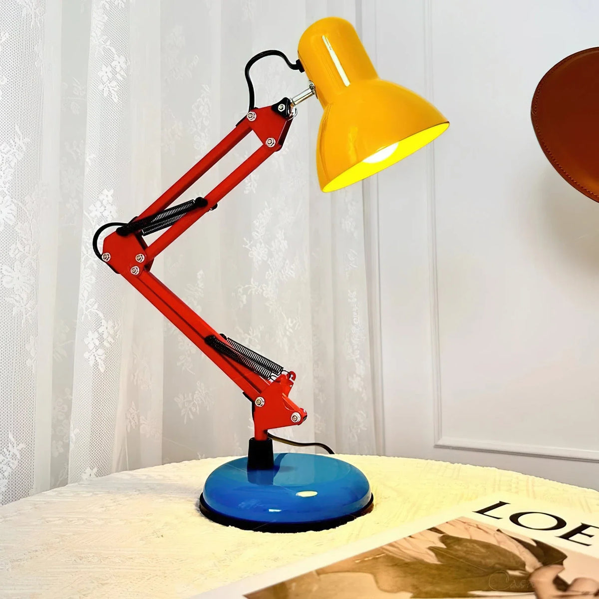 Flexo Memphis Table Lamp for Living Room by AUVIELIGHT