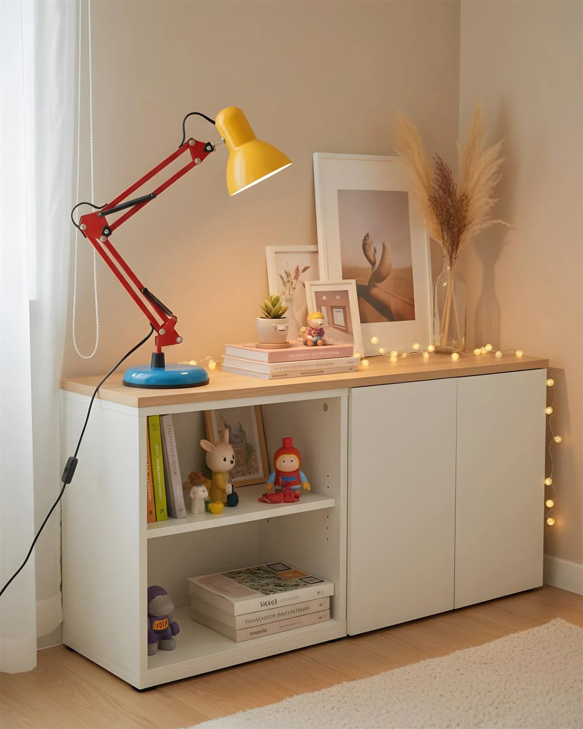 Flexo Memphis Table Lamp for Living Room by AUVIELIGHT