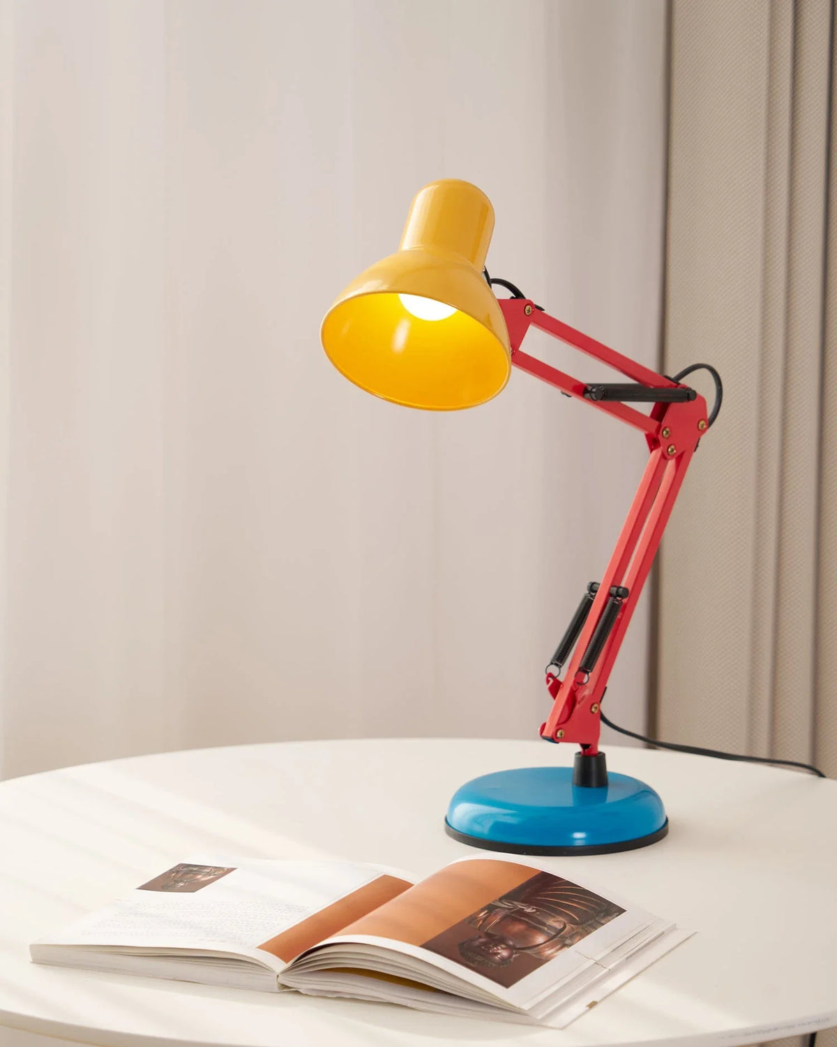 Flexo Memphis Table Lamp for Living Room by AUVIELIGHT