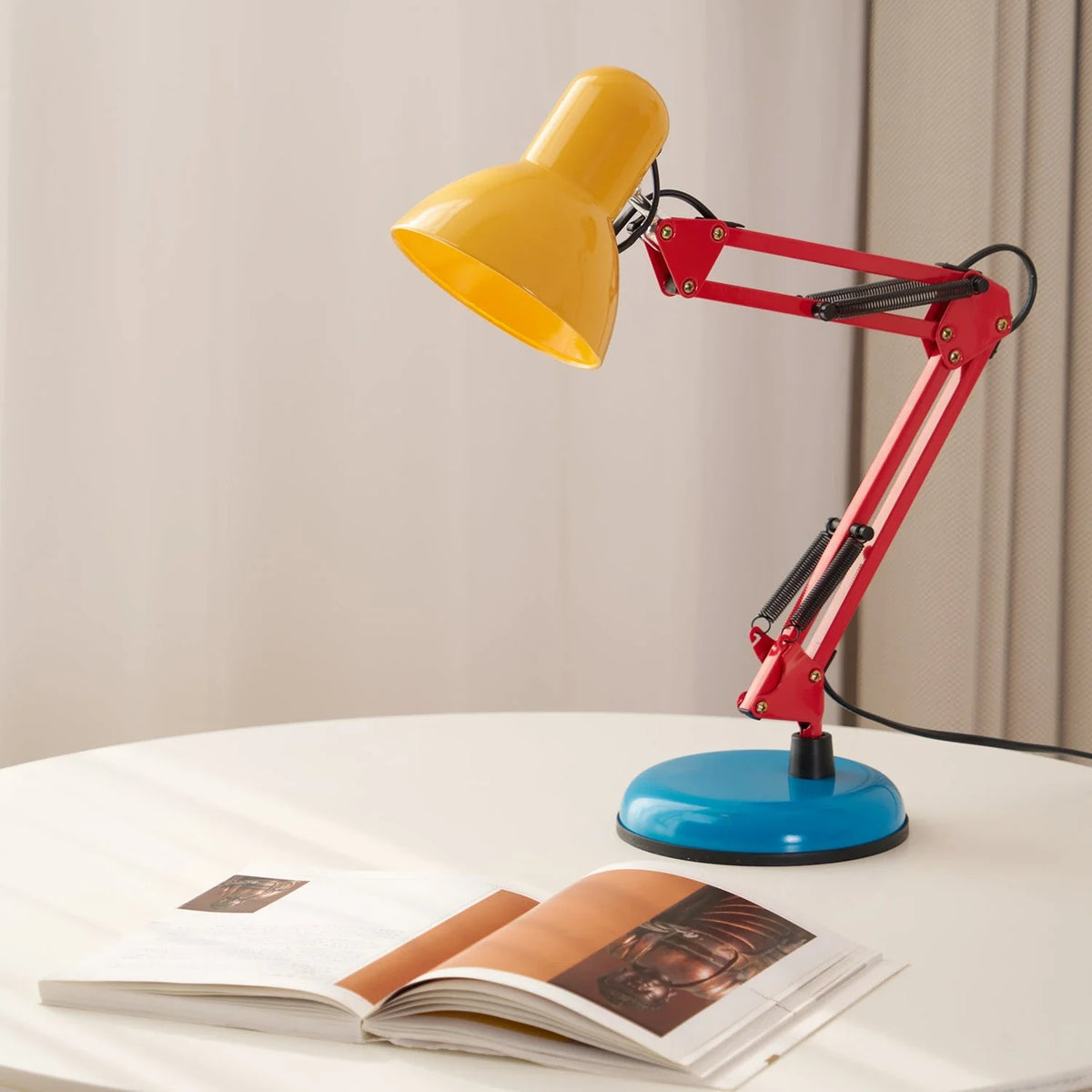 Flexo Memphis Table Lamp for Living Room by AUVIELIGHT