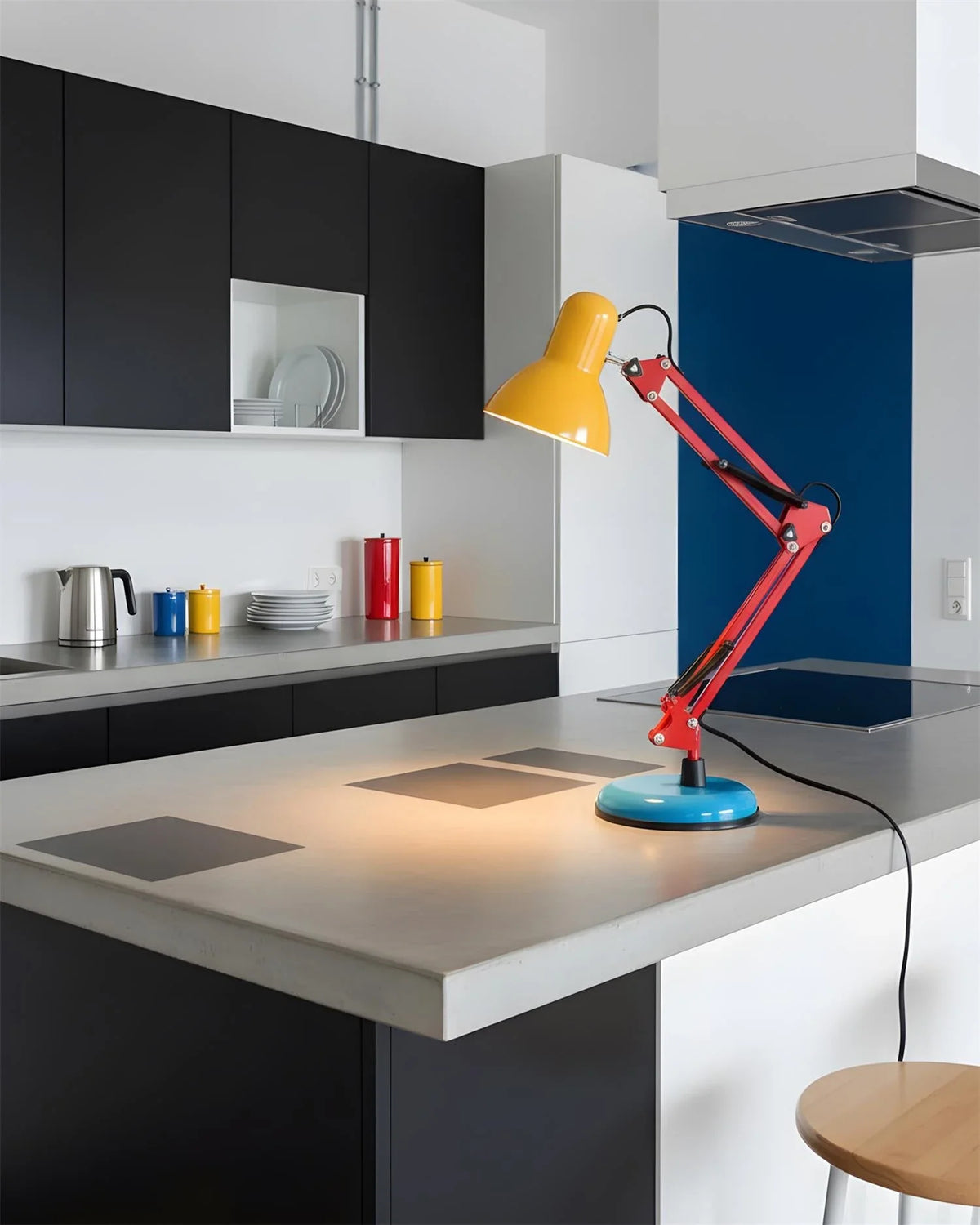 Flexo Memphis Table Lamp for Living Room by AUVIELIGHT