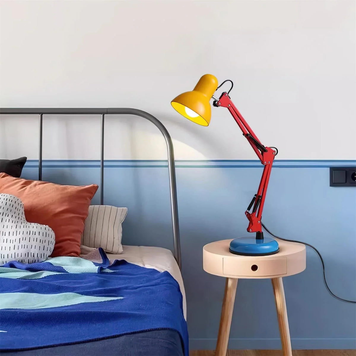 Flexo Memphis Table Lamp for Living Room by AUVIELIGHT