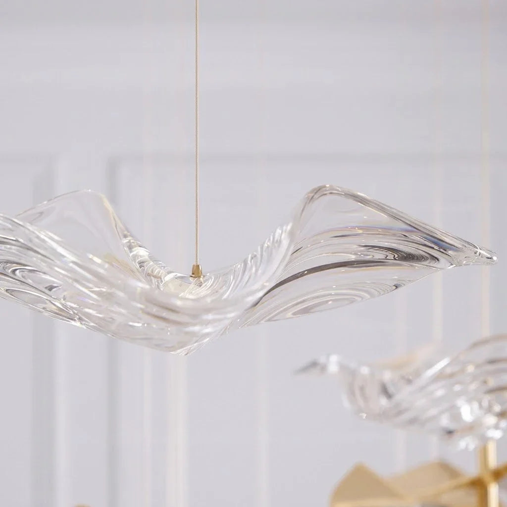 Cloud Floating Chandelier for Dining Room by AUVIELIGHT