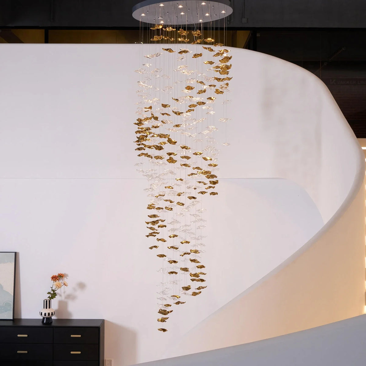 Cloud Floating Chandelier for Dining Room by AUVIELIGHT