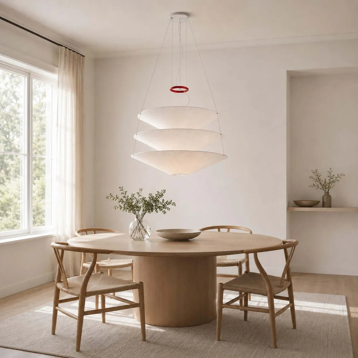 Floating Pendant Light for Kitchen Island by AUVIELIGHT