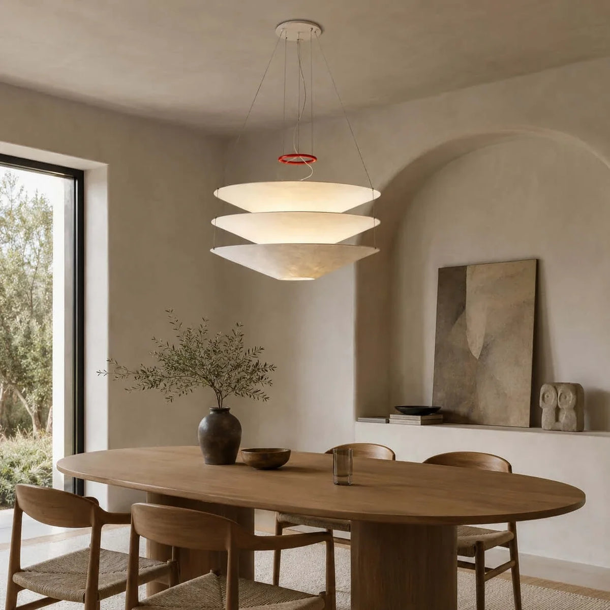 Floating Pendant Light for Kitchen Island by AUVIELIGHT