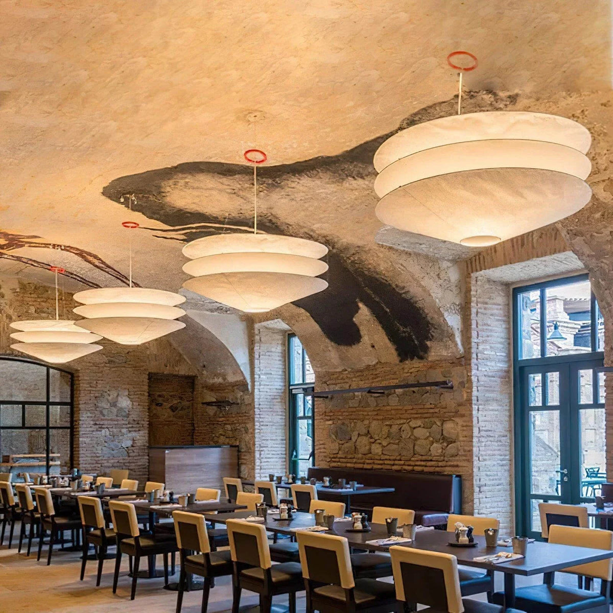 Floating Pendant Light for Kitchen Island by AUVIELIGHT
