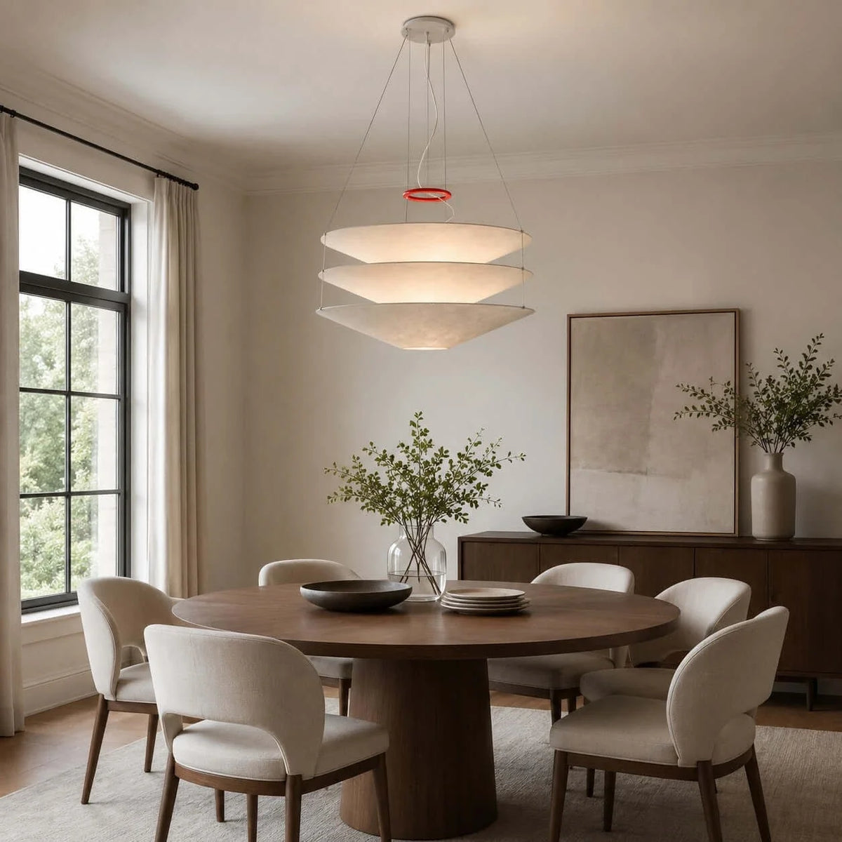 Floating Pendant Light for Kitchen Island by AUVIELIGHT
