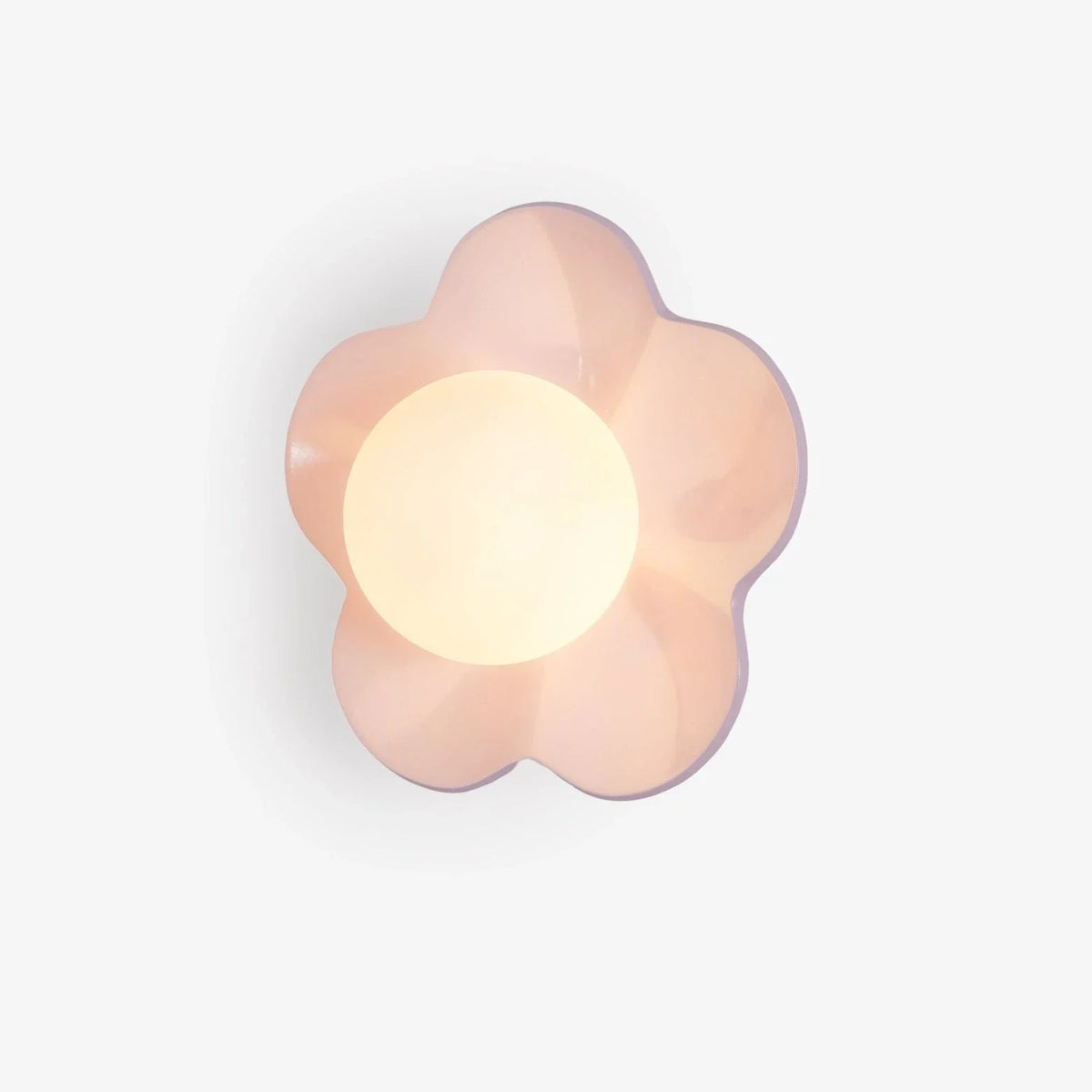 Floral Resin Wall Sconce for Hallway by AUVIELIGHT