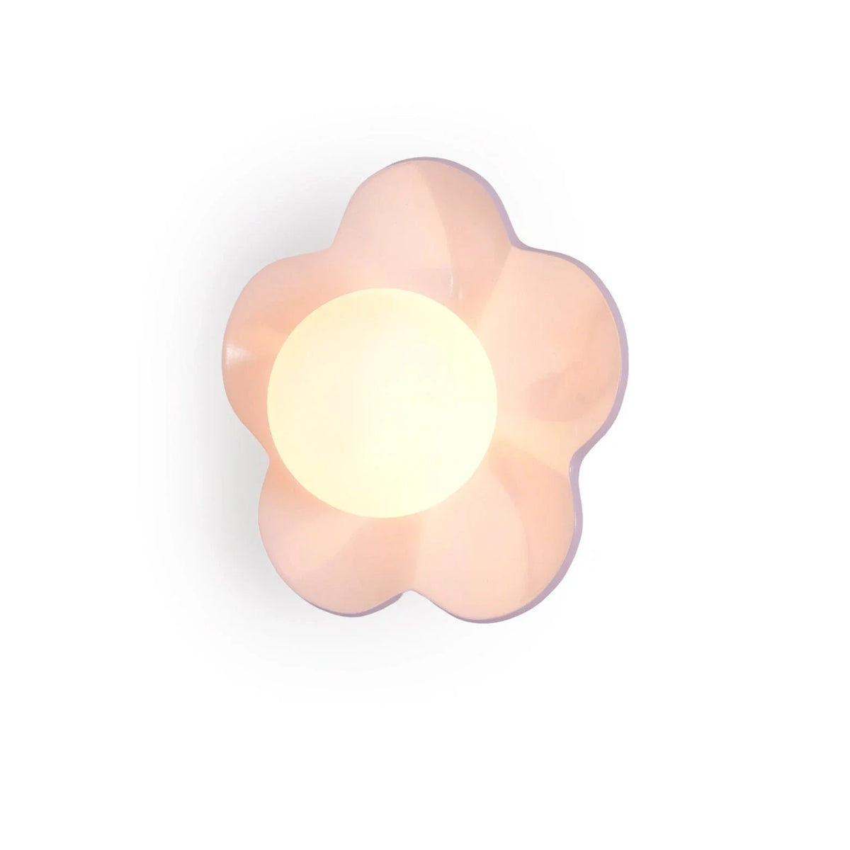 Floral Resin Wall Sconce for Hallway by AUVIELIGHT