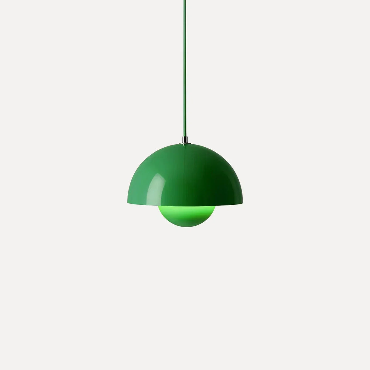 Flowerpot Pendant Light for Kitchen Island by AUVIELIGHT, ∅ 14.9″ x H 10.2″ / Dia 38cm x H 26cm / Green and 1 other sizes